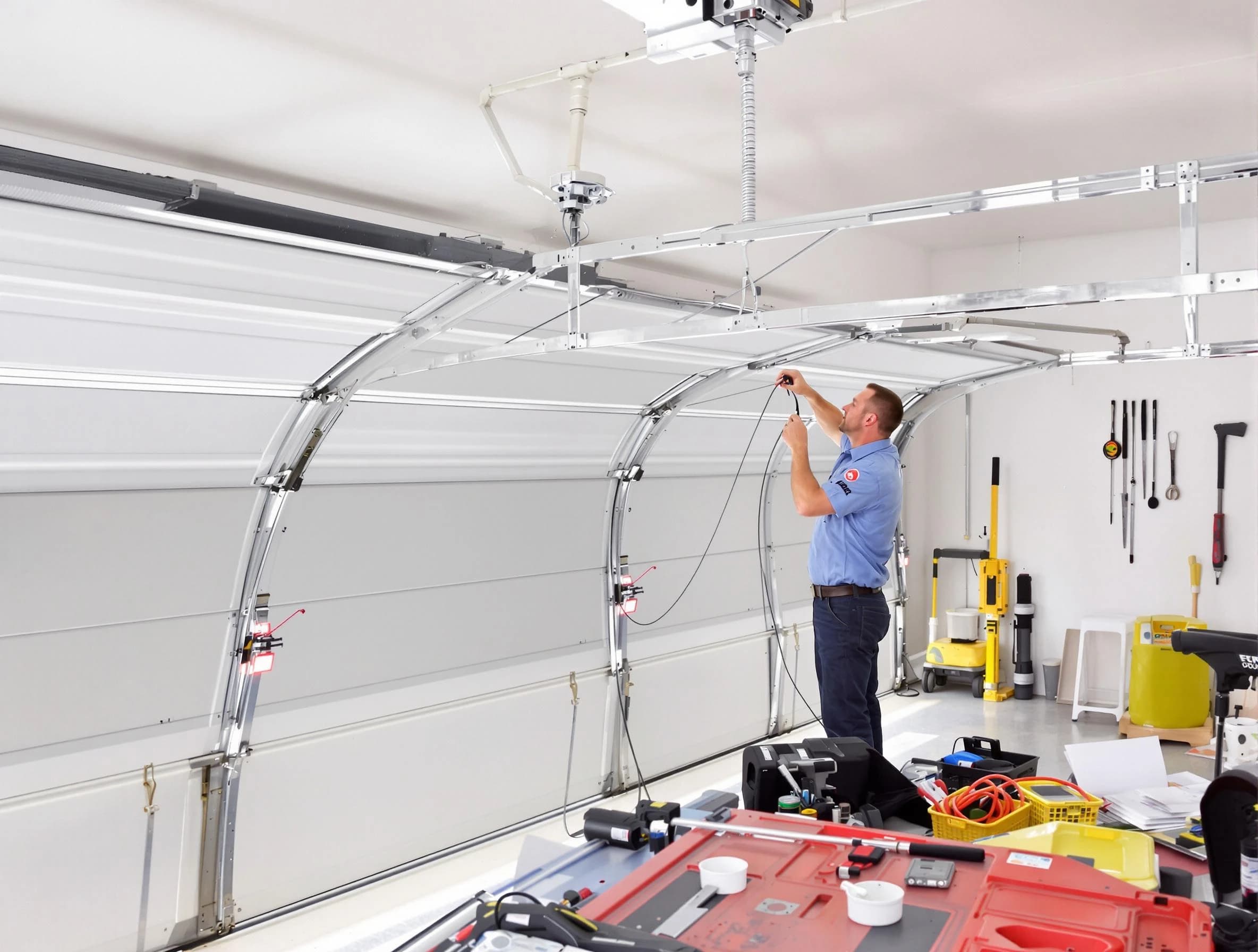 Garage door cable repair service by Everett Garage Door Repair in Everett