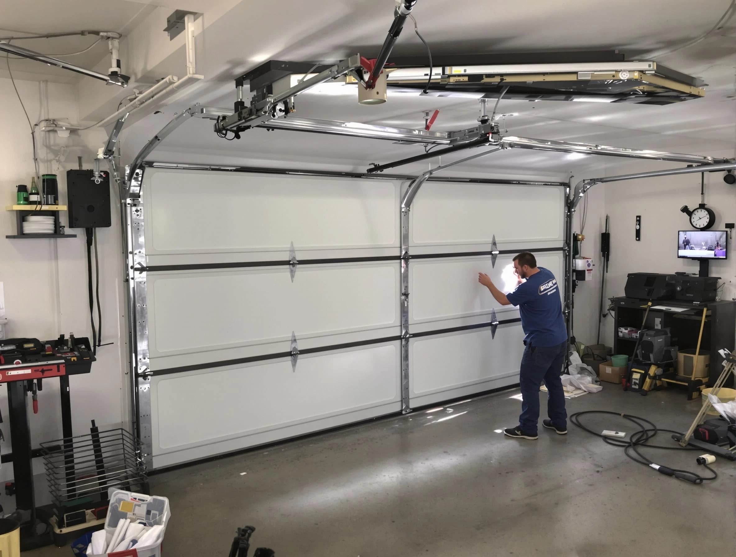 Professional garage door repair service by Everett Garage Door Repair in Everett