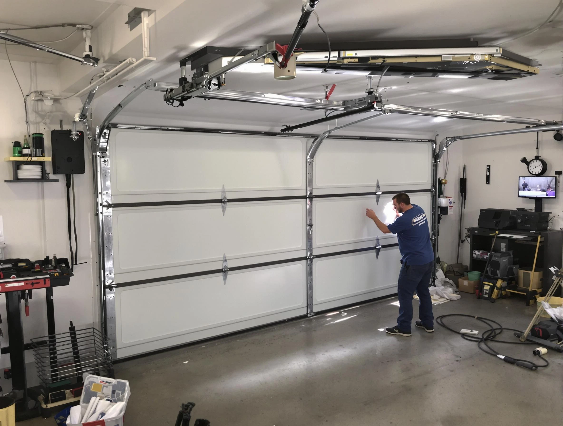 Professional garage door repair service by Everett Garage Door Repair in Everett